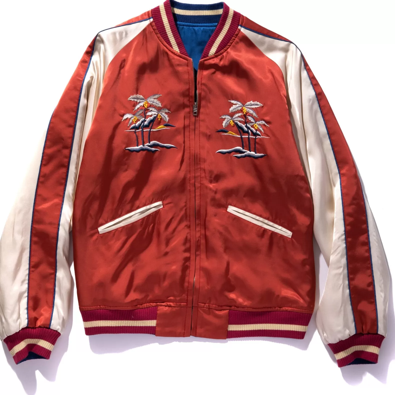 Recreation<The Real McCoy's SUKA JACKET / PHILIPPINES Red/Blue