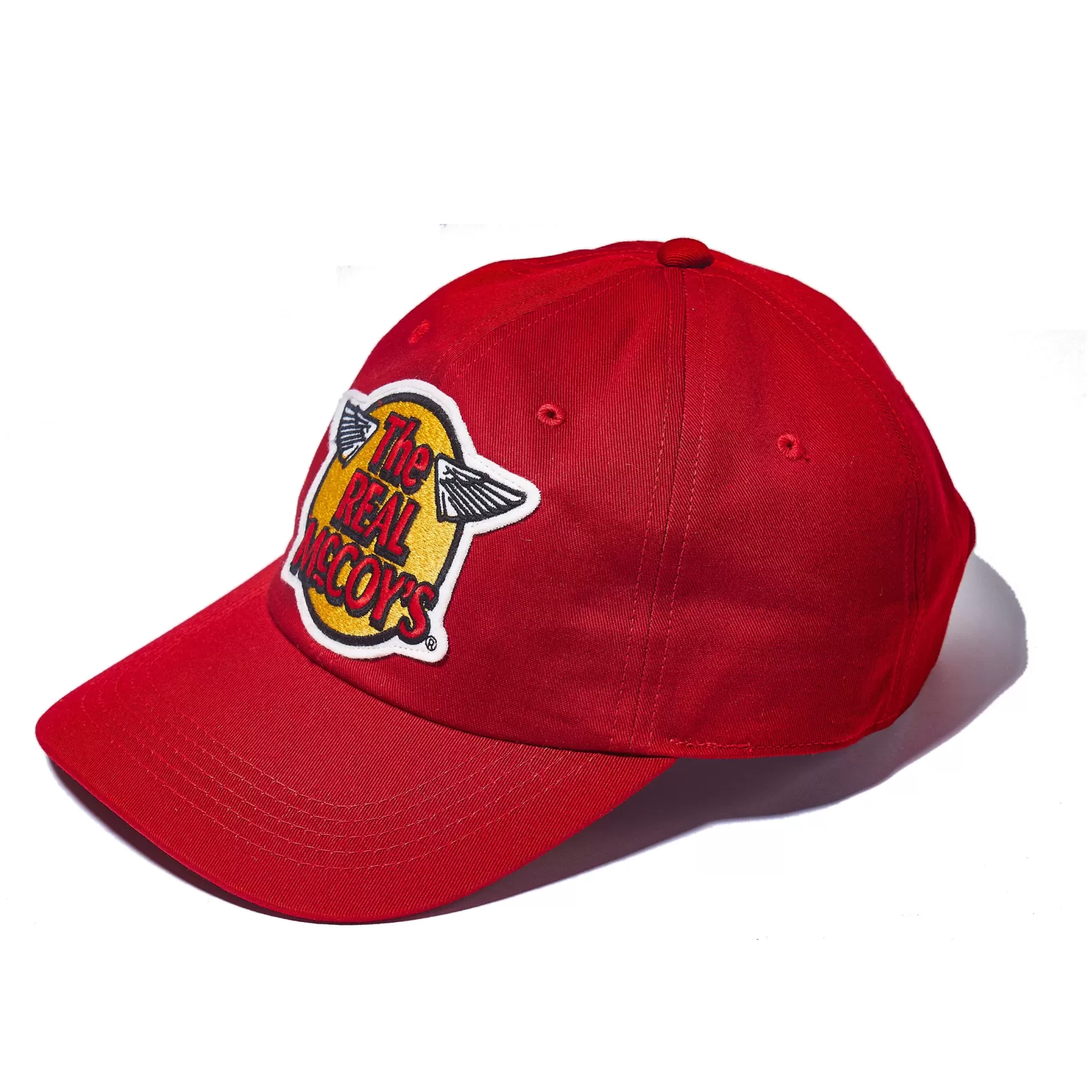 Hats<The Real McCoy's LOGO BASEBALL CAP RED