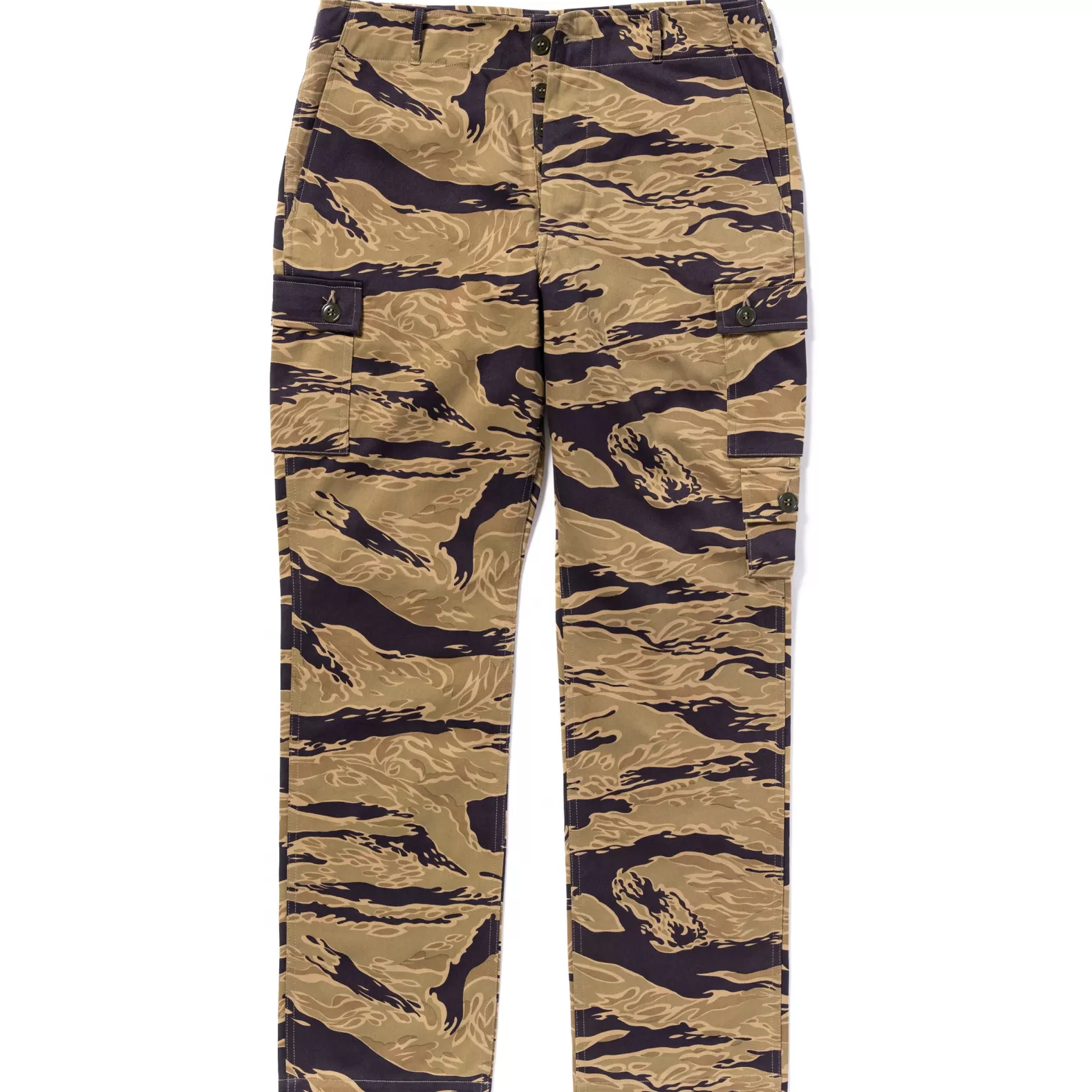 Pants<The Real McCoy's TIGER CAMOUFLAGE TROUSERS / ADVISOR KHAKI