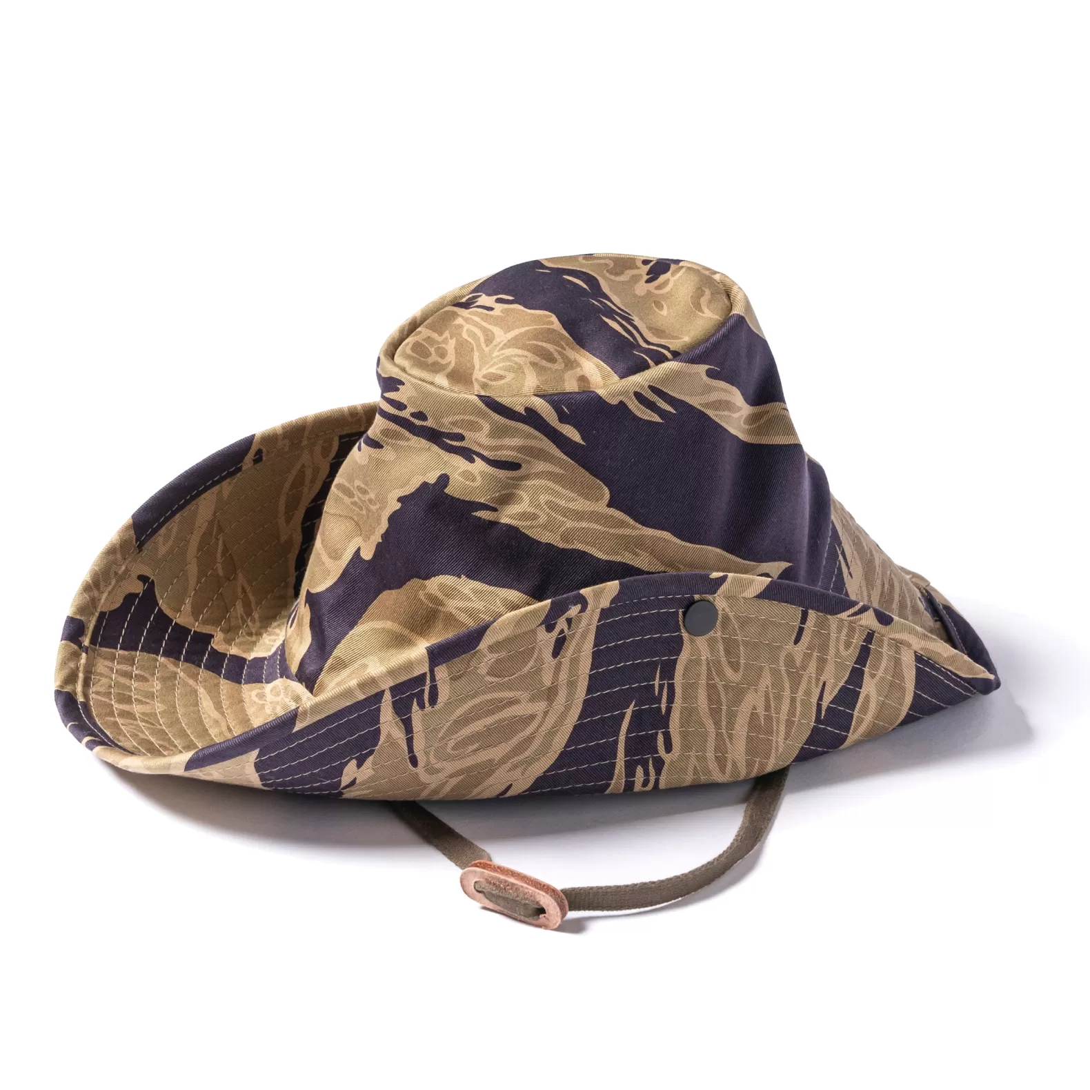 Hats<The Real McCoy's TIGER TEN-GALLON HAT / ADVISOR KHAKI