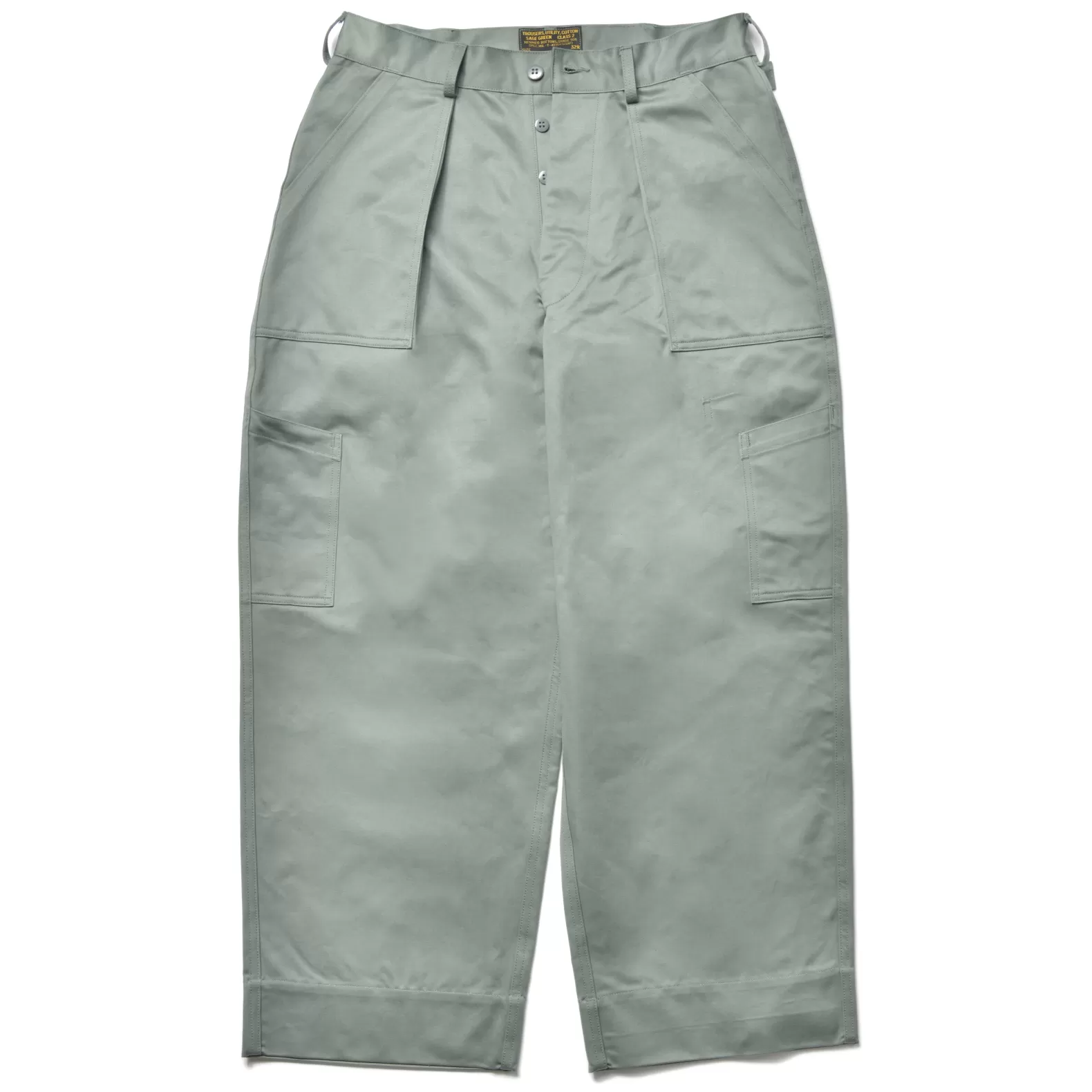 Pants<The Real McCoy's TROUSERS, UTILITY, COTTON / USAF SAGE GREEN SAGEGREEN