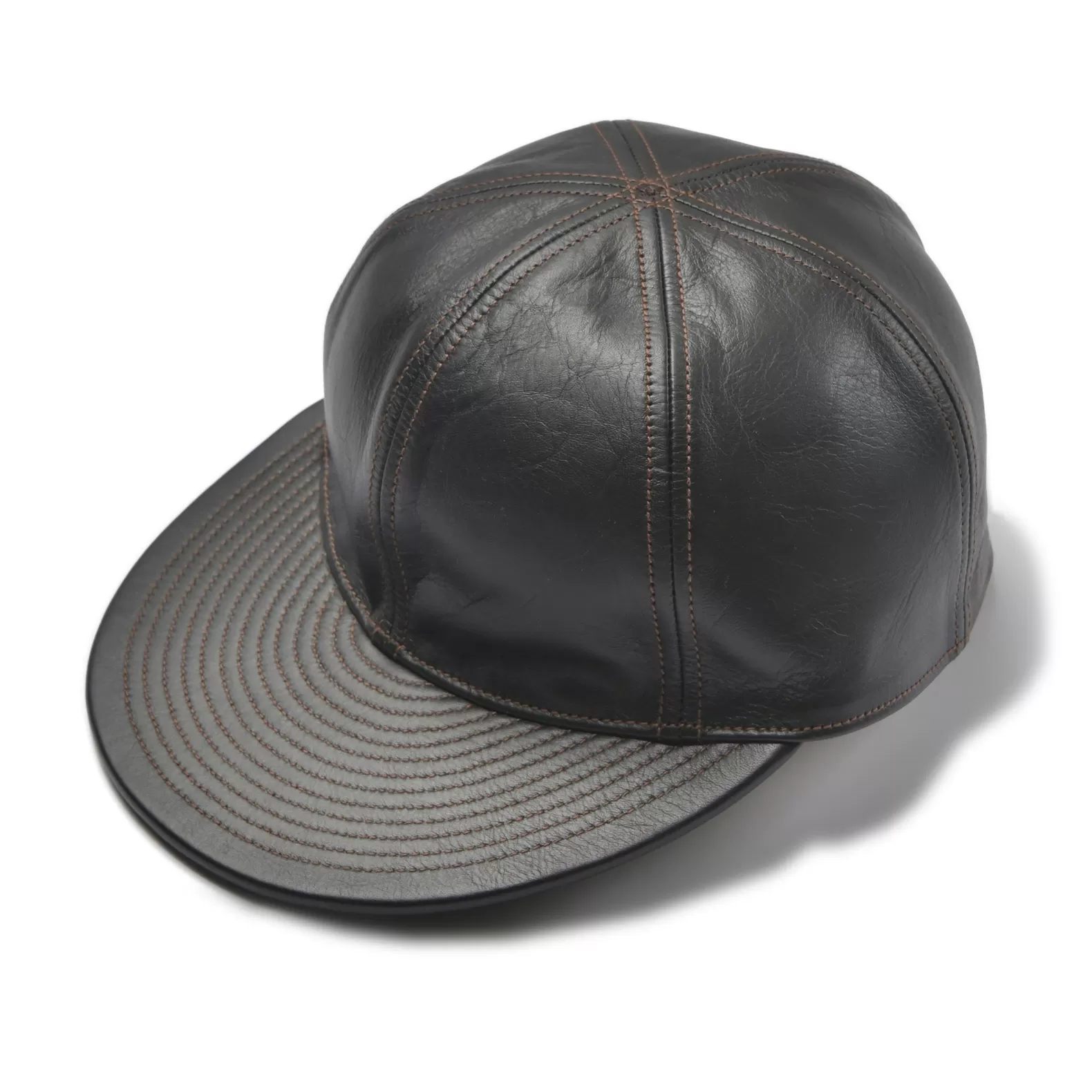Hats<The Real McCoy's TYPE A-3 CAP / HORSEHIDE SEALBROWN
