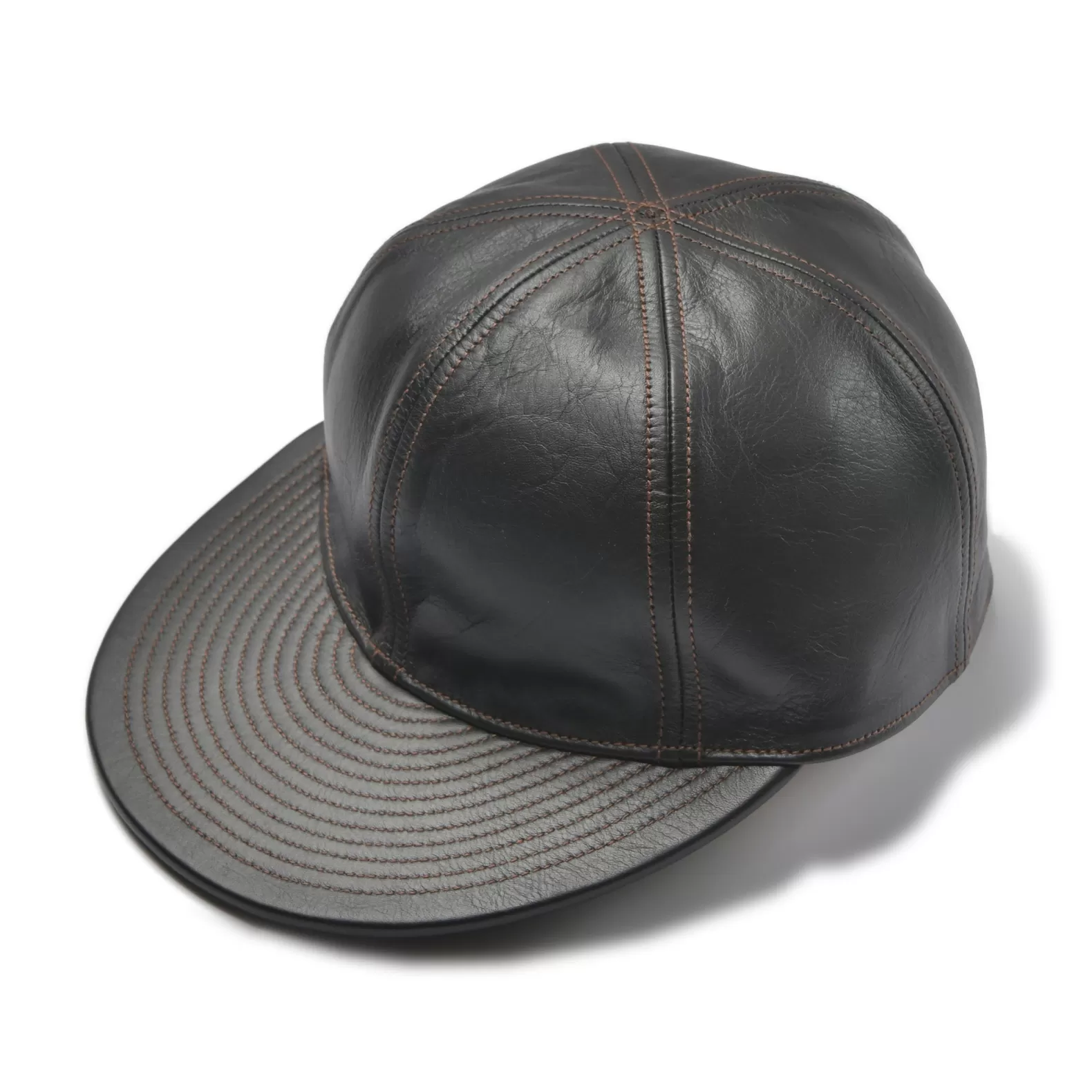 Hats<The Real McCoy's TYPE A-3 CAP / HORSEHIDE SEALBROWN