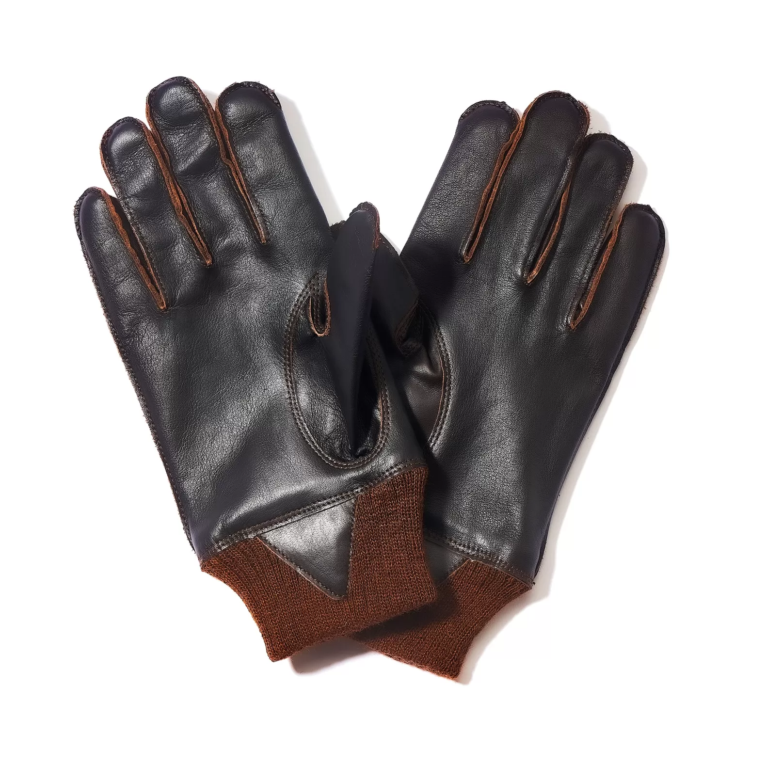 Gloves<The Real McCoy's TYPE A-10 GLOVE, FLYING WINTER SEALBROWN