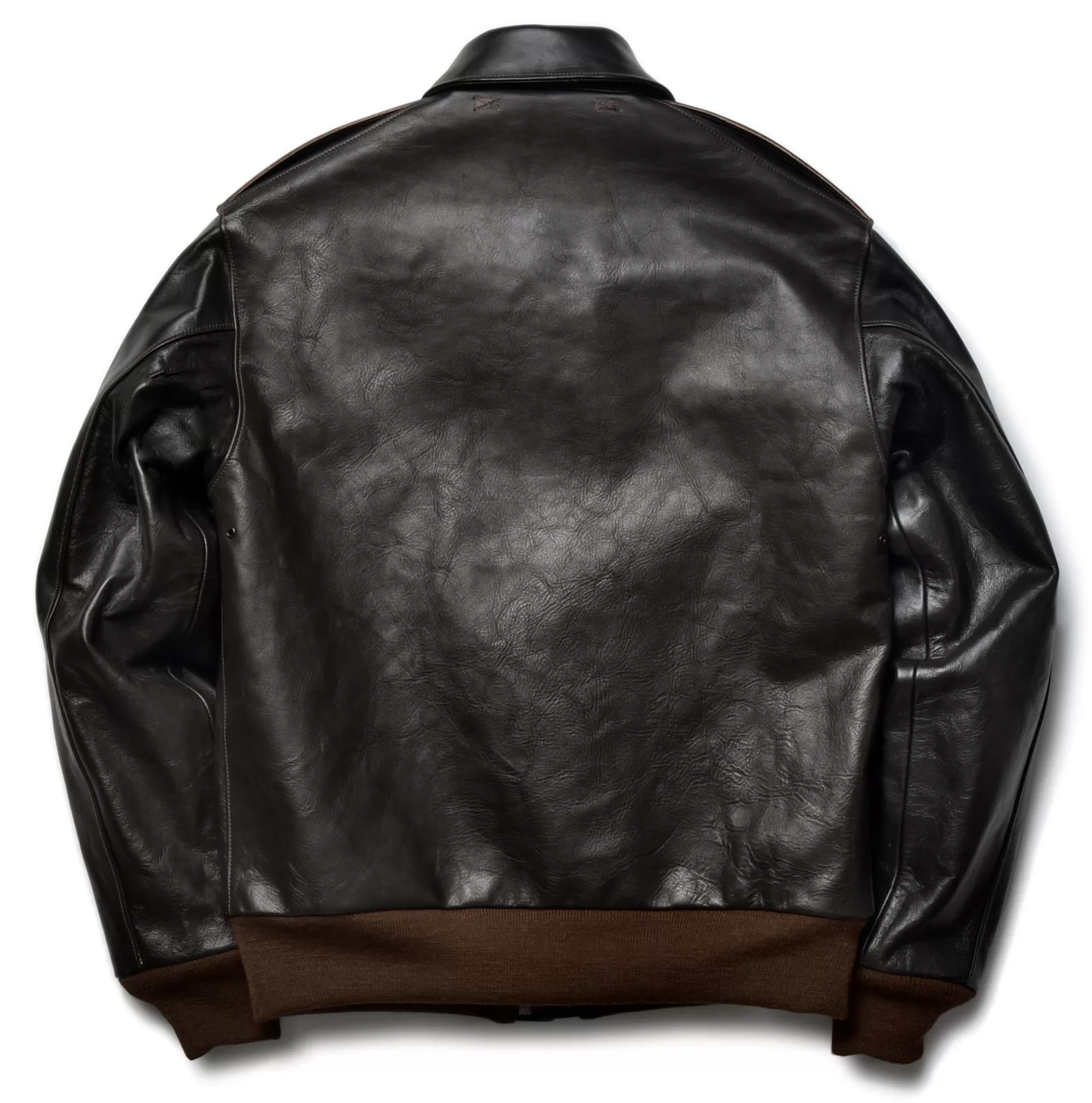 Military | Leather<The Real McCoy's TYPE A-2 REAL McCOY MFG. CO. SEALBROWN