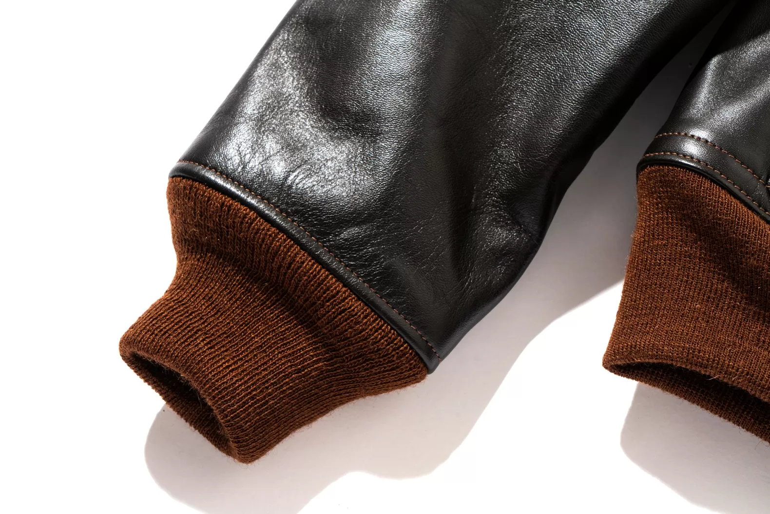 Military | Leather<The Real McCoy's TYPE A-1 REAL McCOY MFG. CO. SealBrown