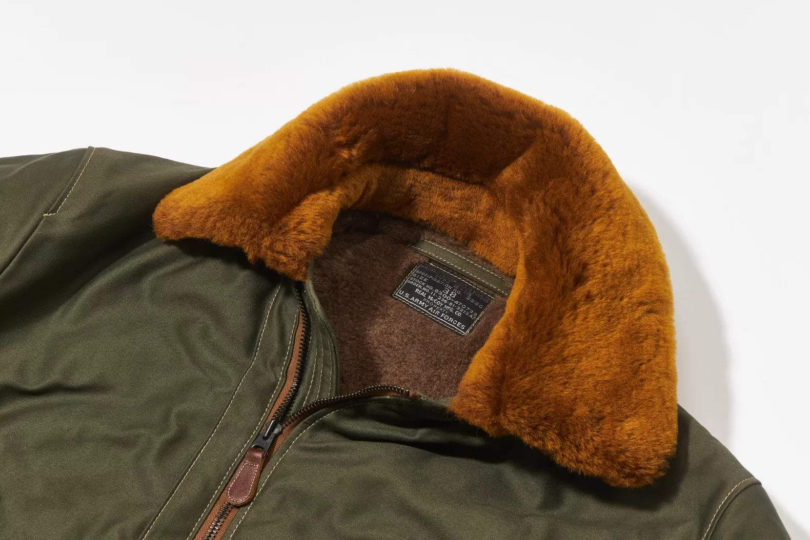Military<The Real McCoy's TYPE B-15 REAL McCOY MFG. CO. OLIVE