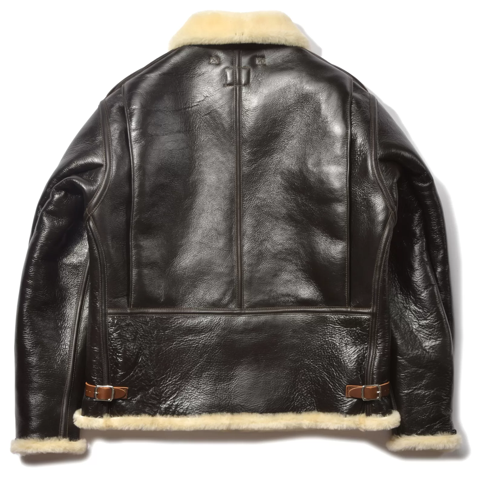 Military | Leather<The Real McCoy's TYPE B-6 REAL McCOY MFG.CO SEALBROWN