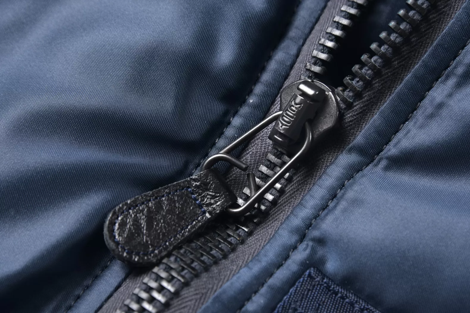 Military<The Real McCoy's TYPE B-15C REAL McCOY MFG. CO. / GREEN RIBBING NAVY