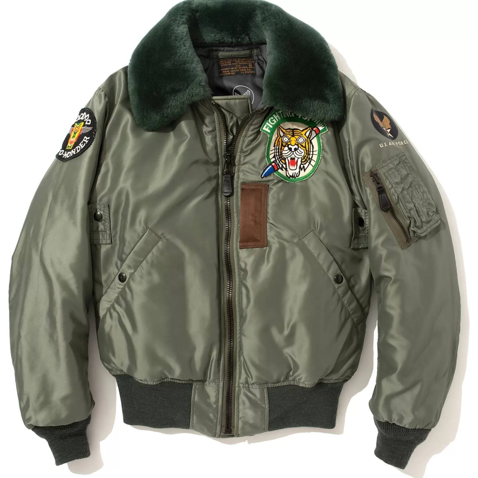 Military<The Real McCoy's TYPE B-15D / FIGHTING - 437th CUSTOM