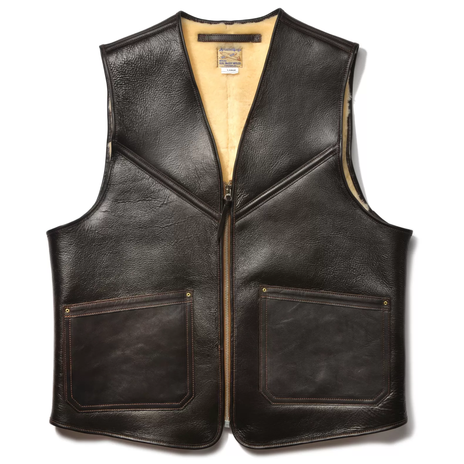 Vests | Military<The Real McCoy's TYPE C-3 VEST REAL McCOY MFG.CO. SEALBROWN