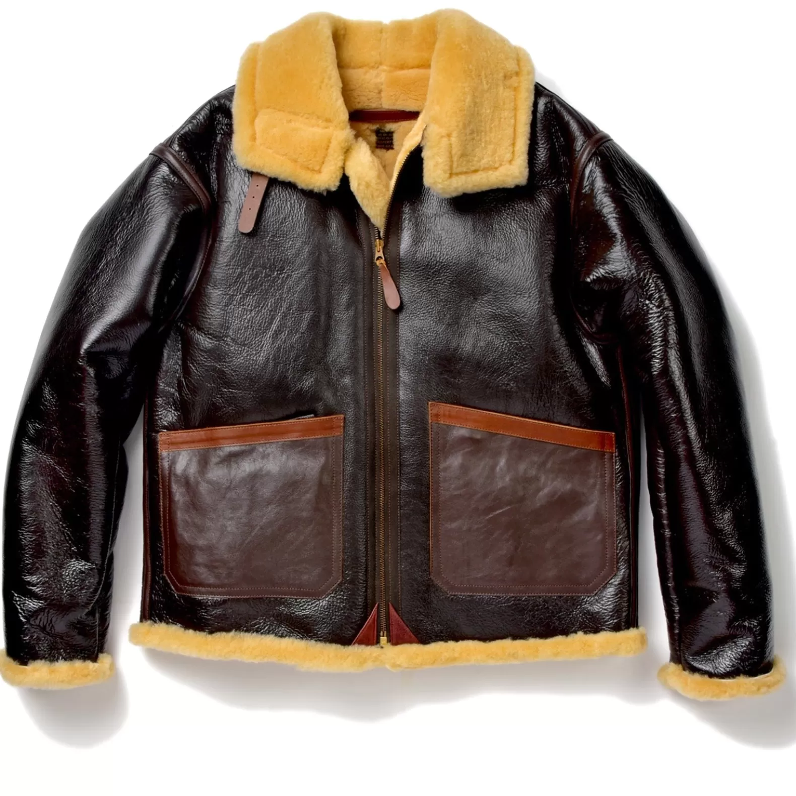 Military | Leather<The Real McCoy's TYPE D-1 / PATCH POCKET MODIFY SEALnBROWN