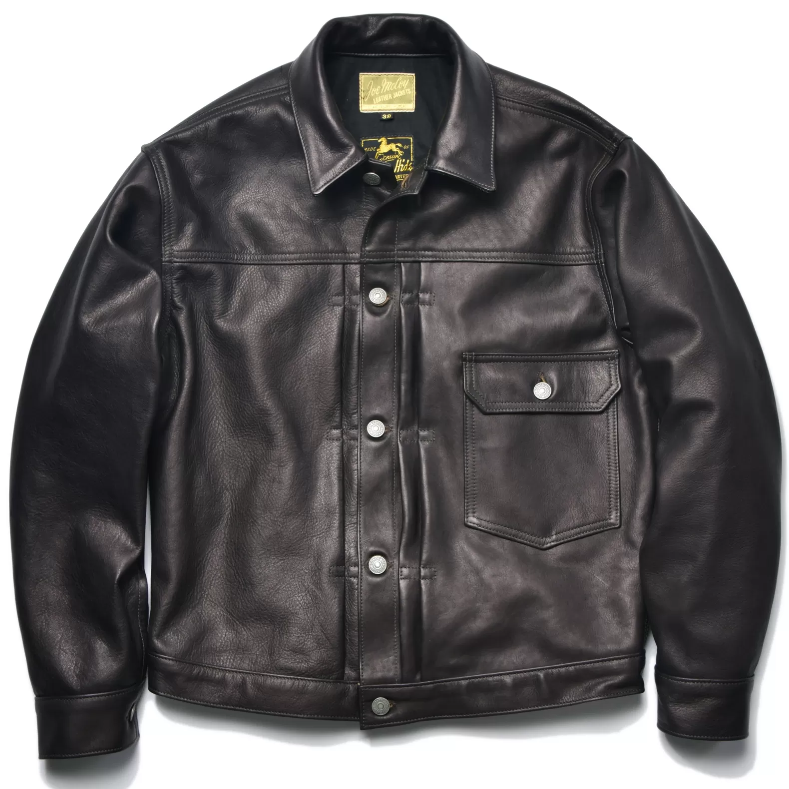 Recreation | Leather<The Real McCoy's TYPE I LEATHER JACKET BLACK