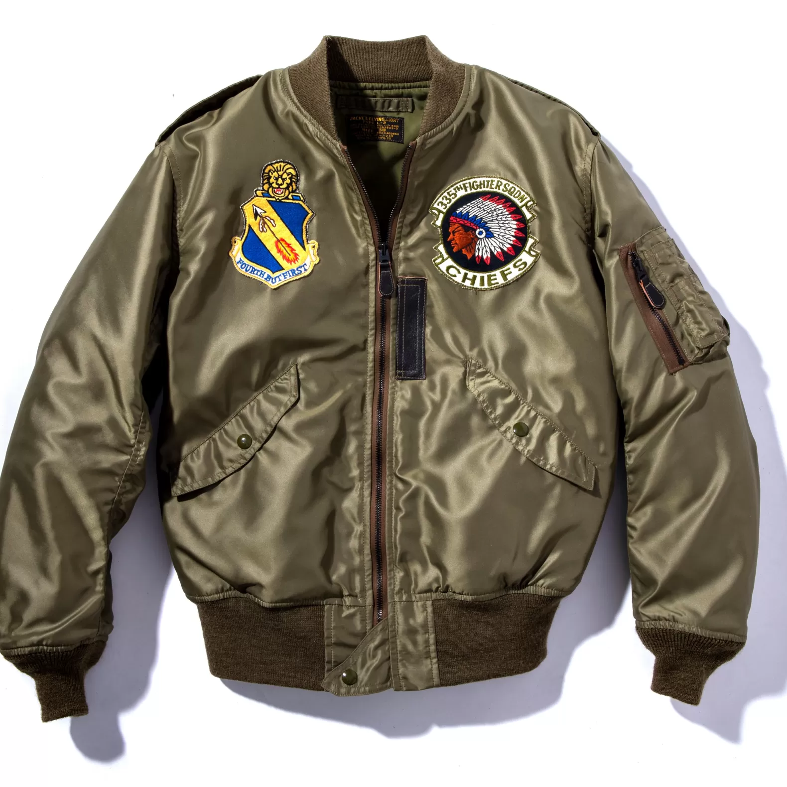 Military<The Real McCoy's TYPE L-2 / 335th FIGHTER SQDN Olive