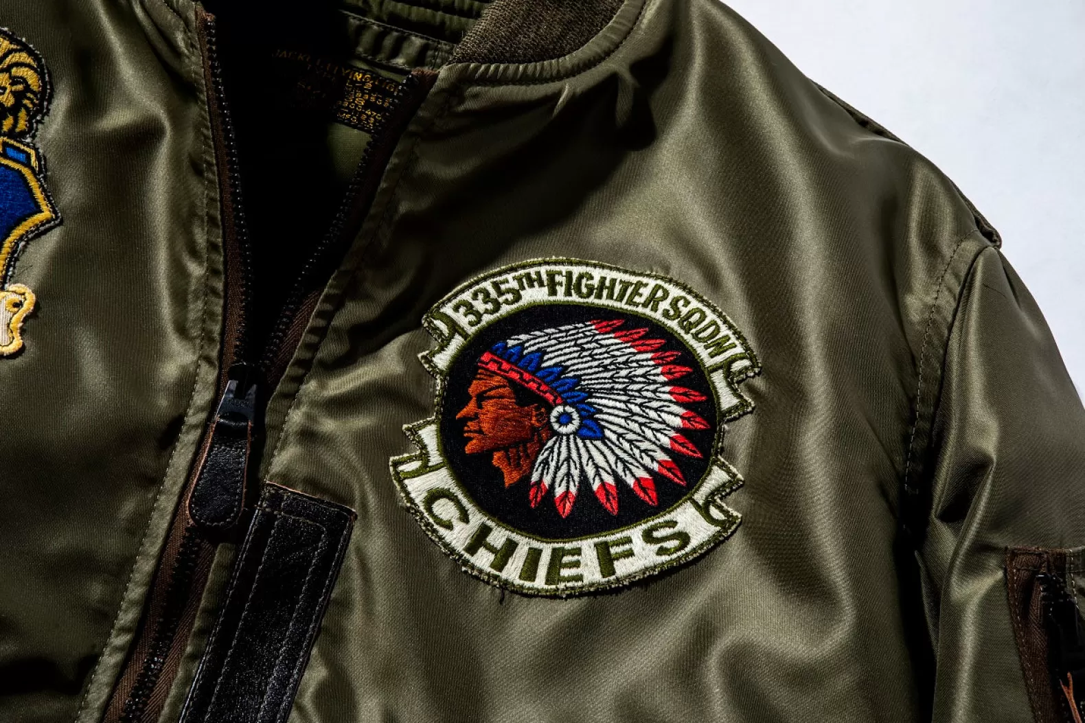 Military<The Real McCoy's TYPE L-2 / 335th FIGHTER SQDN Olive