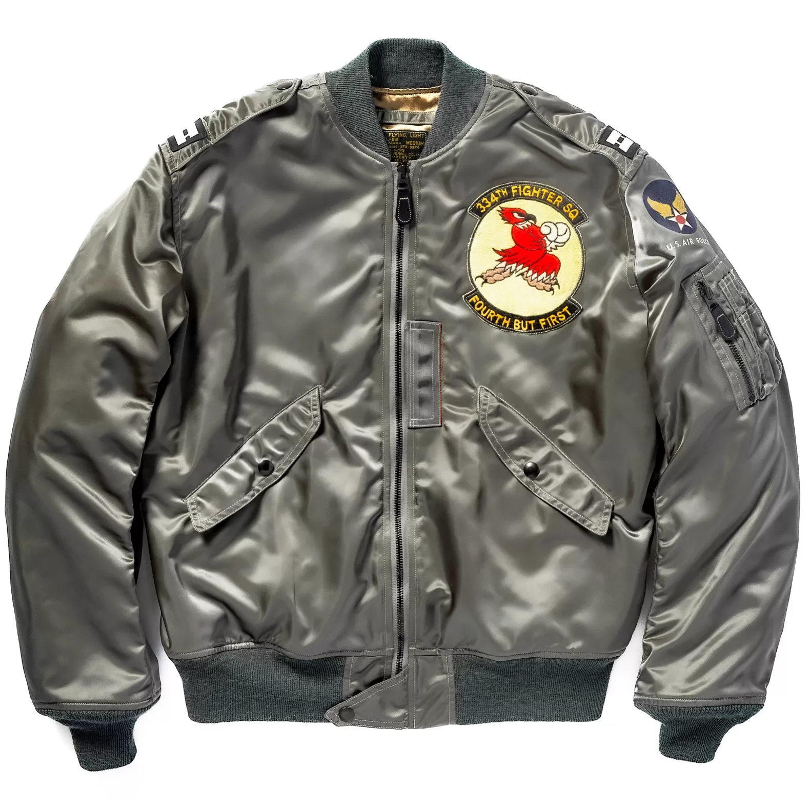 Military<The Real McCoy's TYPE L-2B / FOURTH BUT FIRST SAGEGREEN