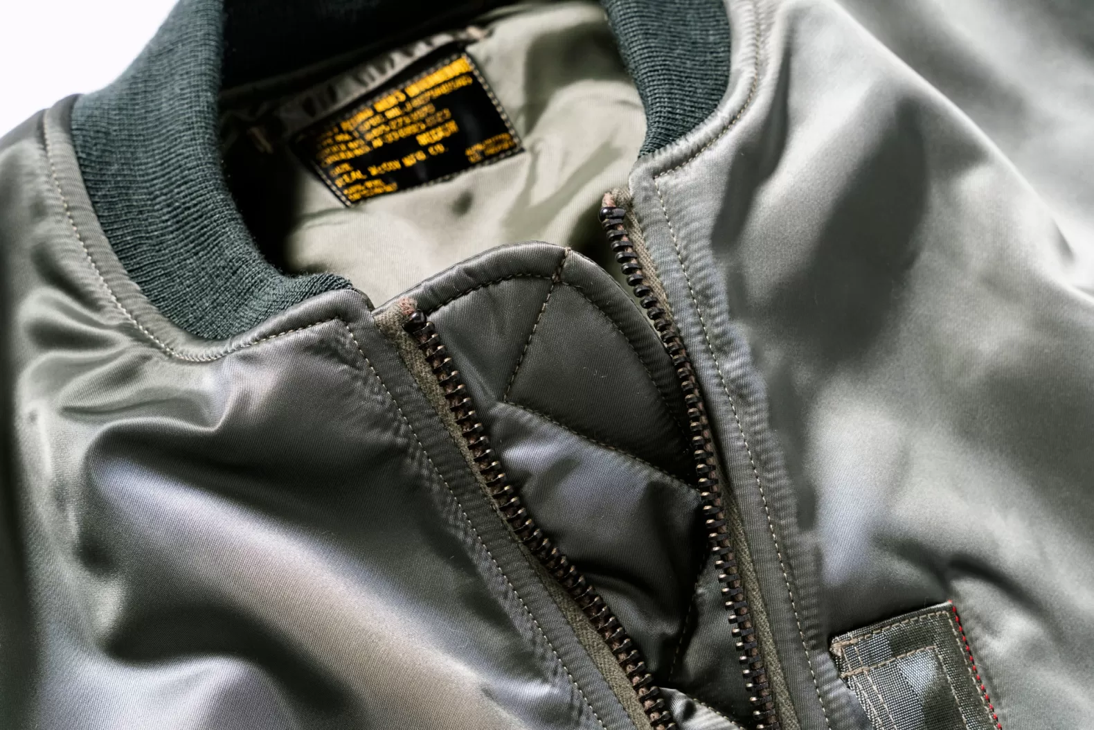 Military<The Real McCoy's TYPE MA-1 REAL McCOY MFG. CO. SAGEGREEN
