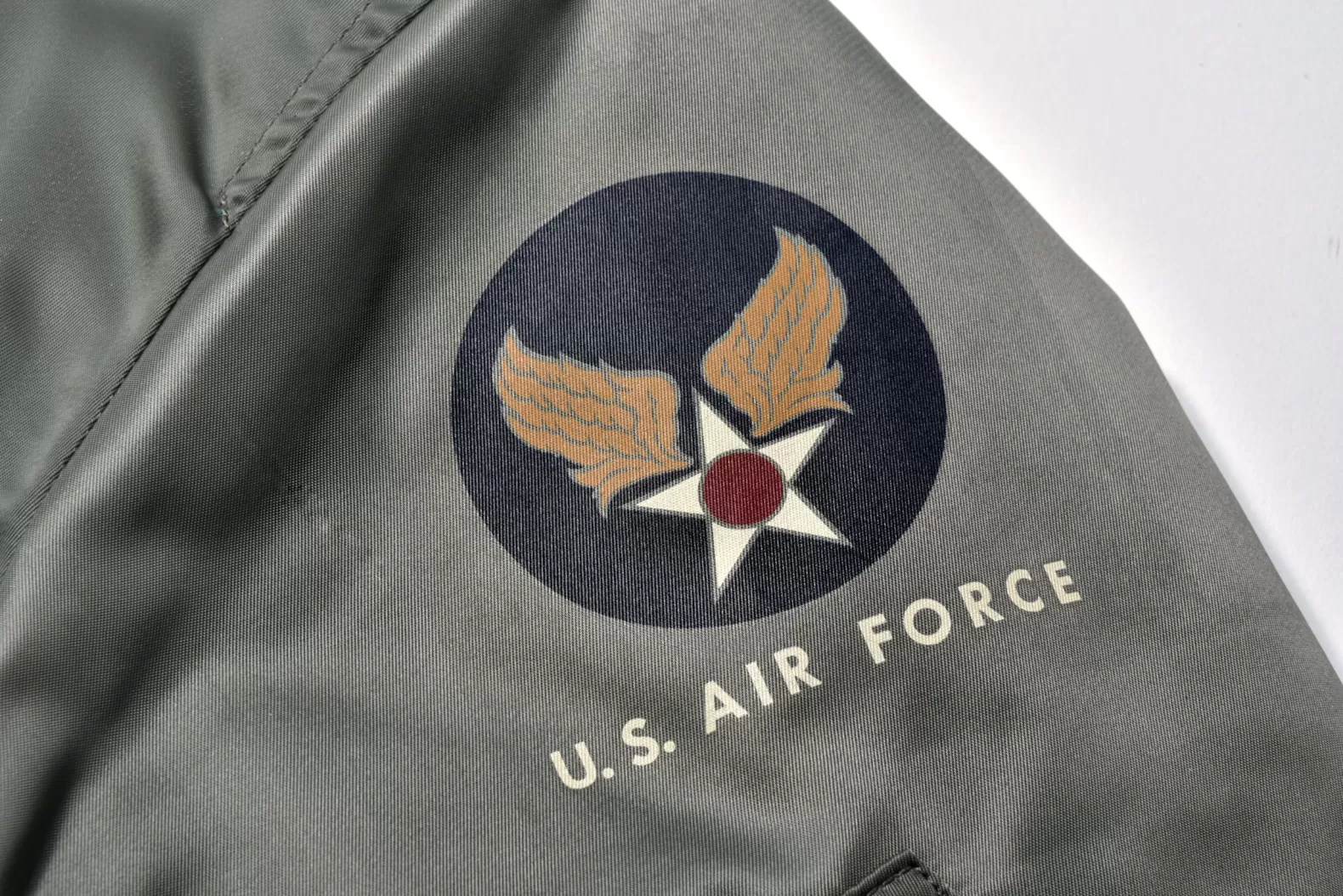 Military<The Real McCoy's TYPE MA-1 REAL McCOY MFG. CO. / DECAL SAGEGREEN