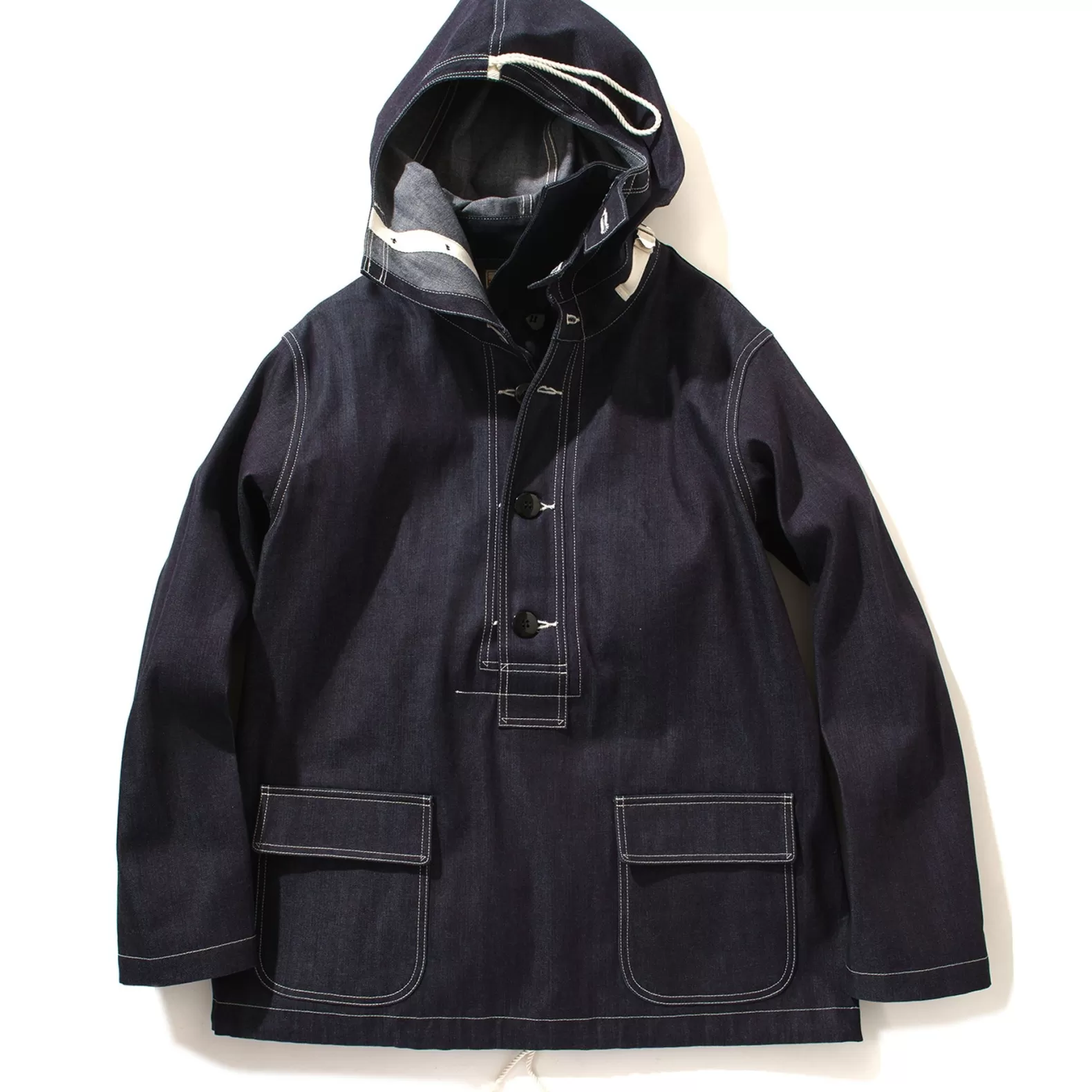 Military | Denim<The Real McCoy's U.S. NAVY DENIM PARKA Indigo