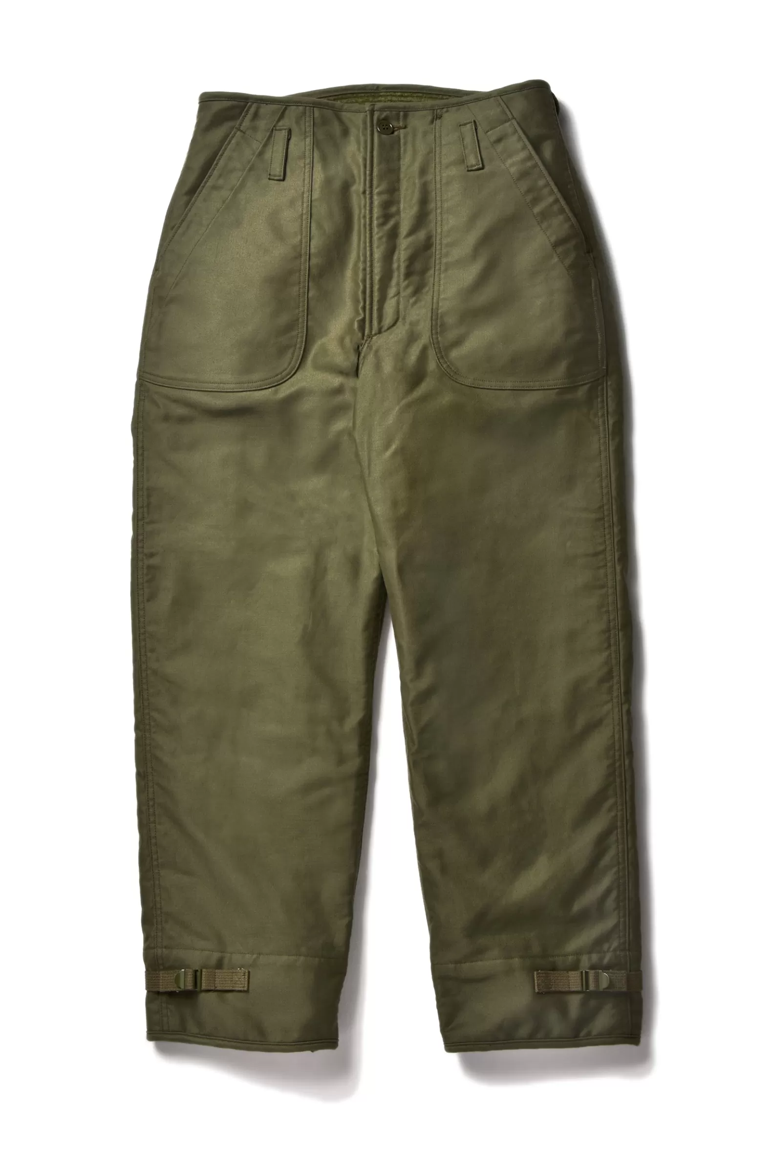 Pants<The Real McCoy's U.S.N. A-2 DECK TROUSERS OLIVE