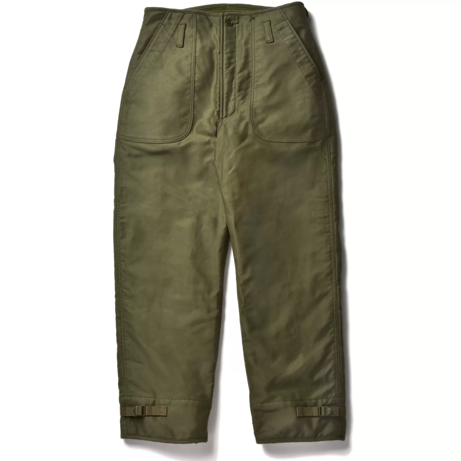 Pants<The Real McCoy's U.S.N. A-2 DECK TROUSERS OLIVE