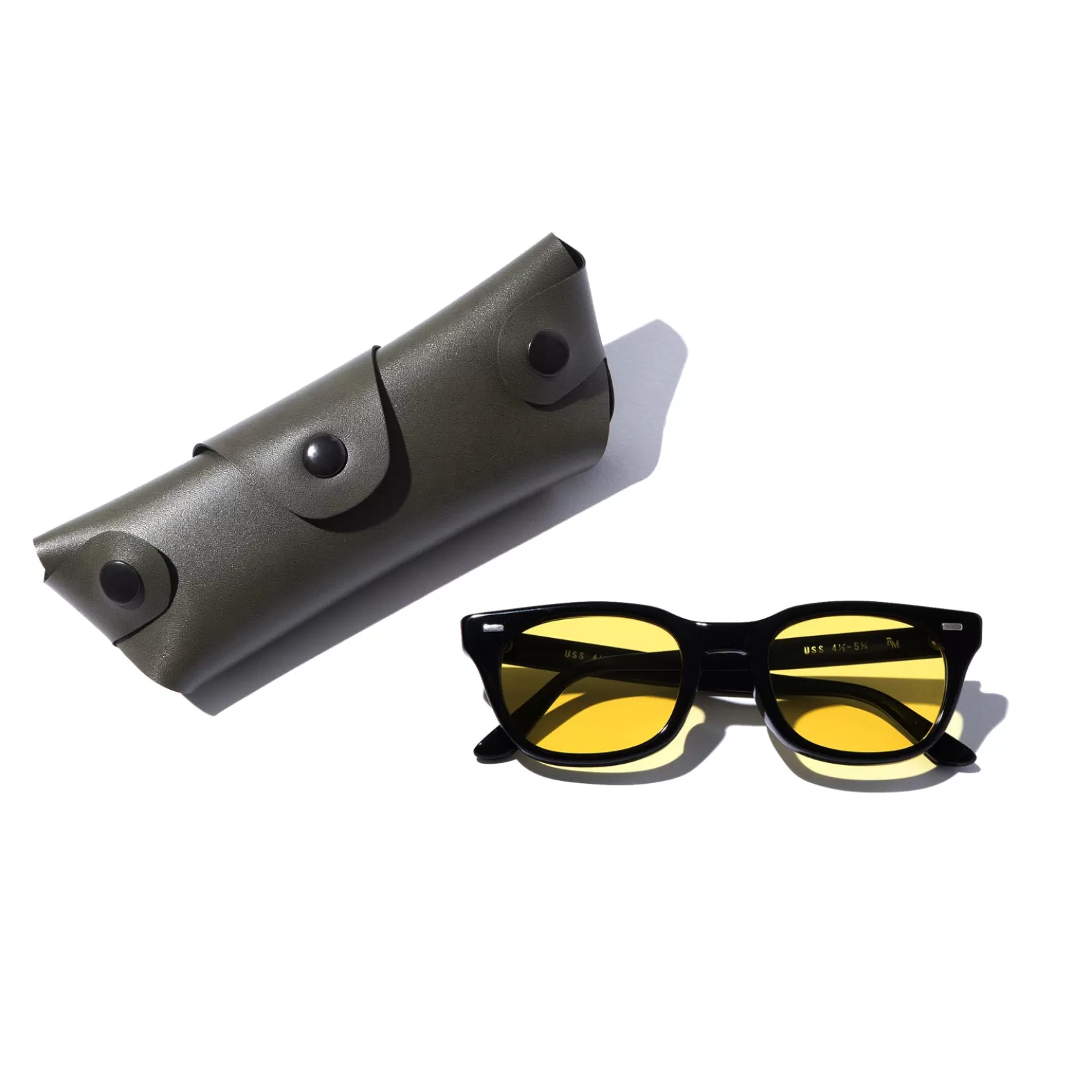 Eyewear<The Real McCoy's USS CELLULOID FRAME Yellow