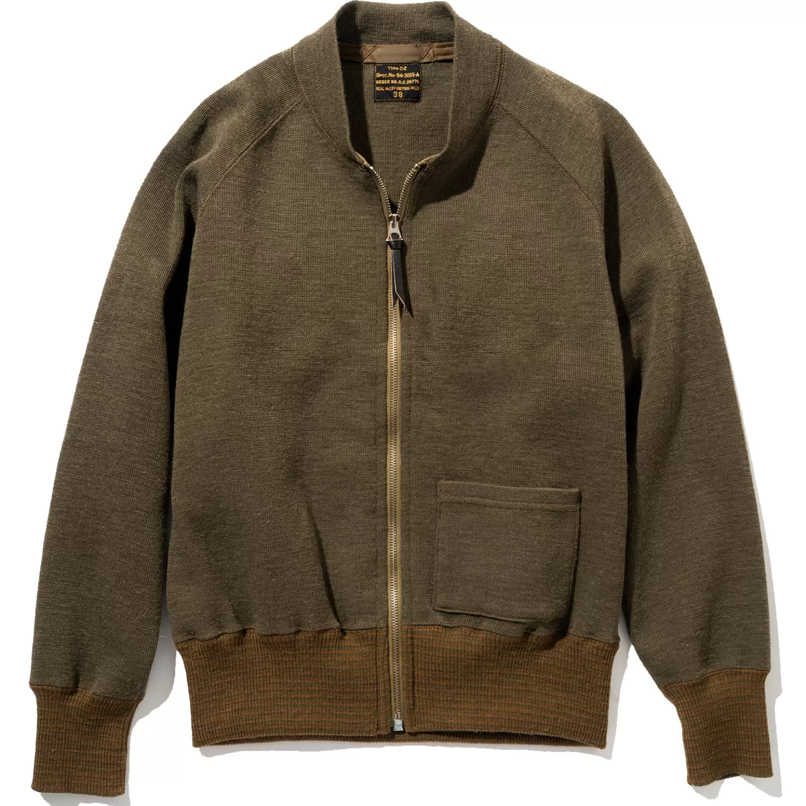 Knitwear<The Real McCoy's VEST,FLYING WINTER, TYPE C-2 Olive