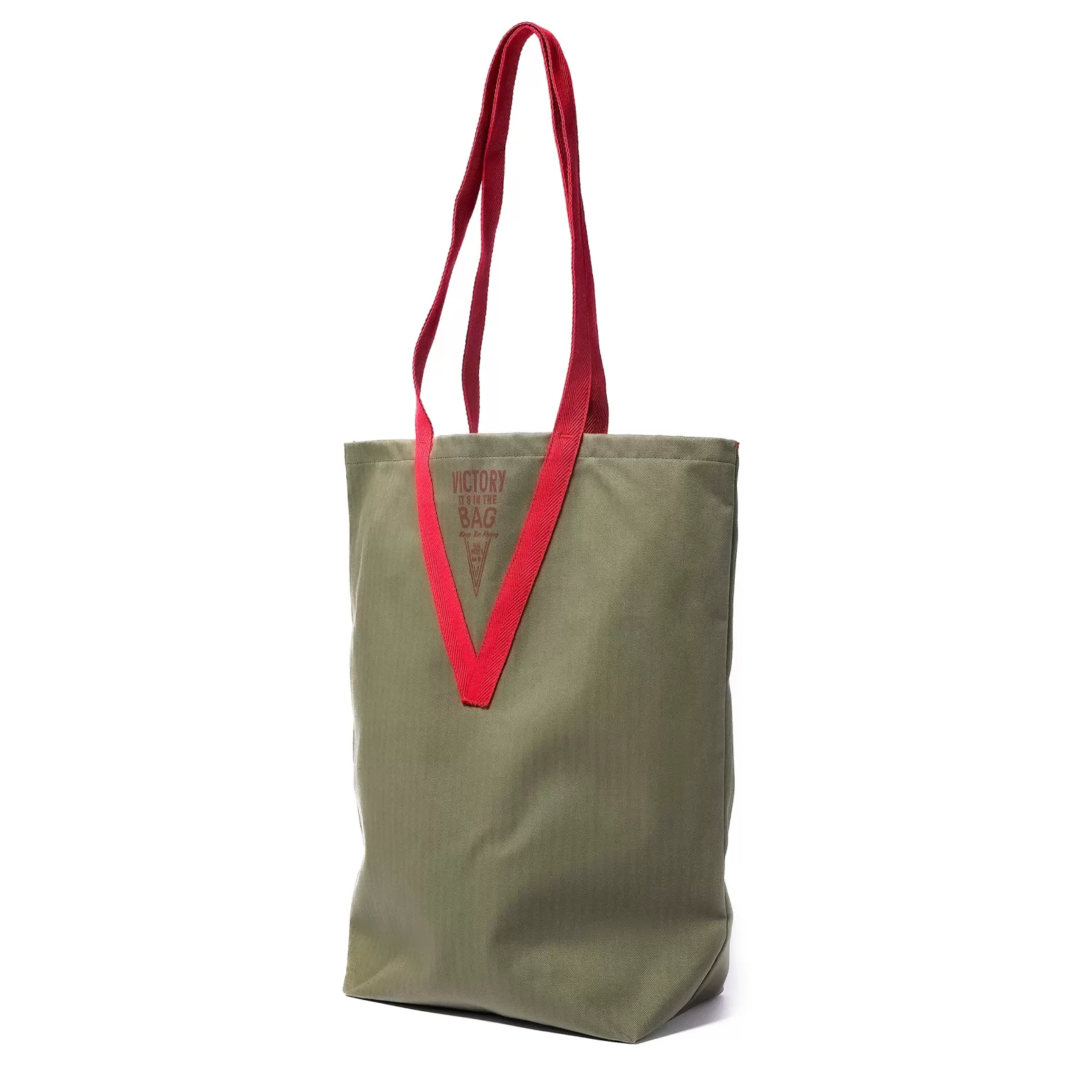 Bags<The Real McCoy's VICTORY SHOULDER TOTE BAG OLIVE