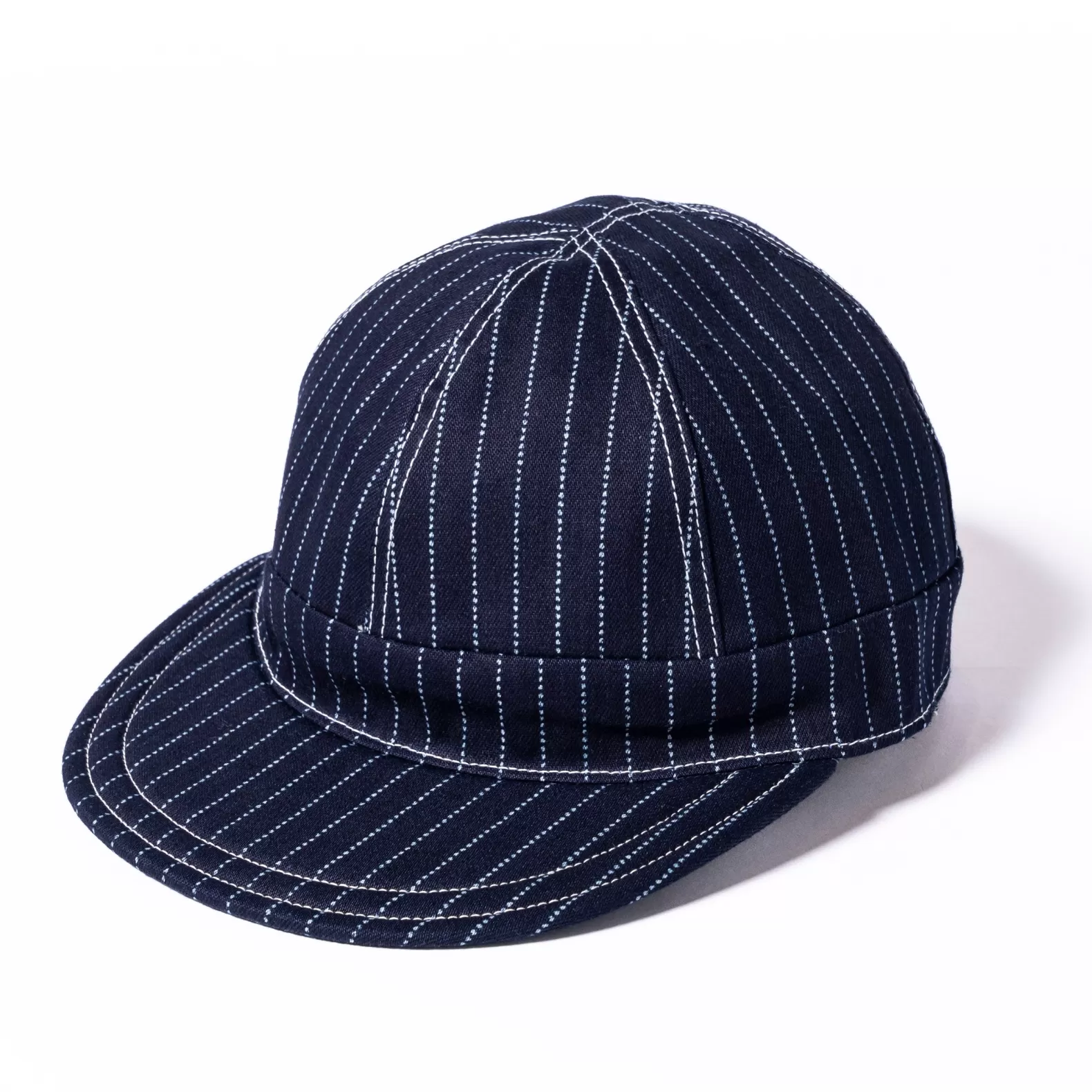 Hats<The Real McCoy's WABASH REVERSIBLE WORK CAP INDIGO