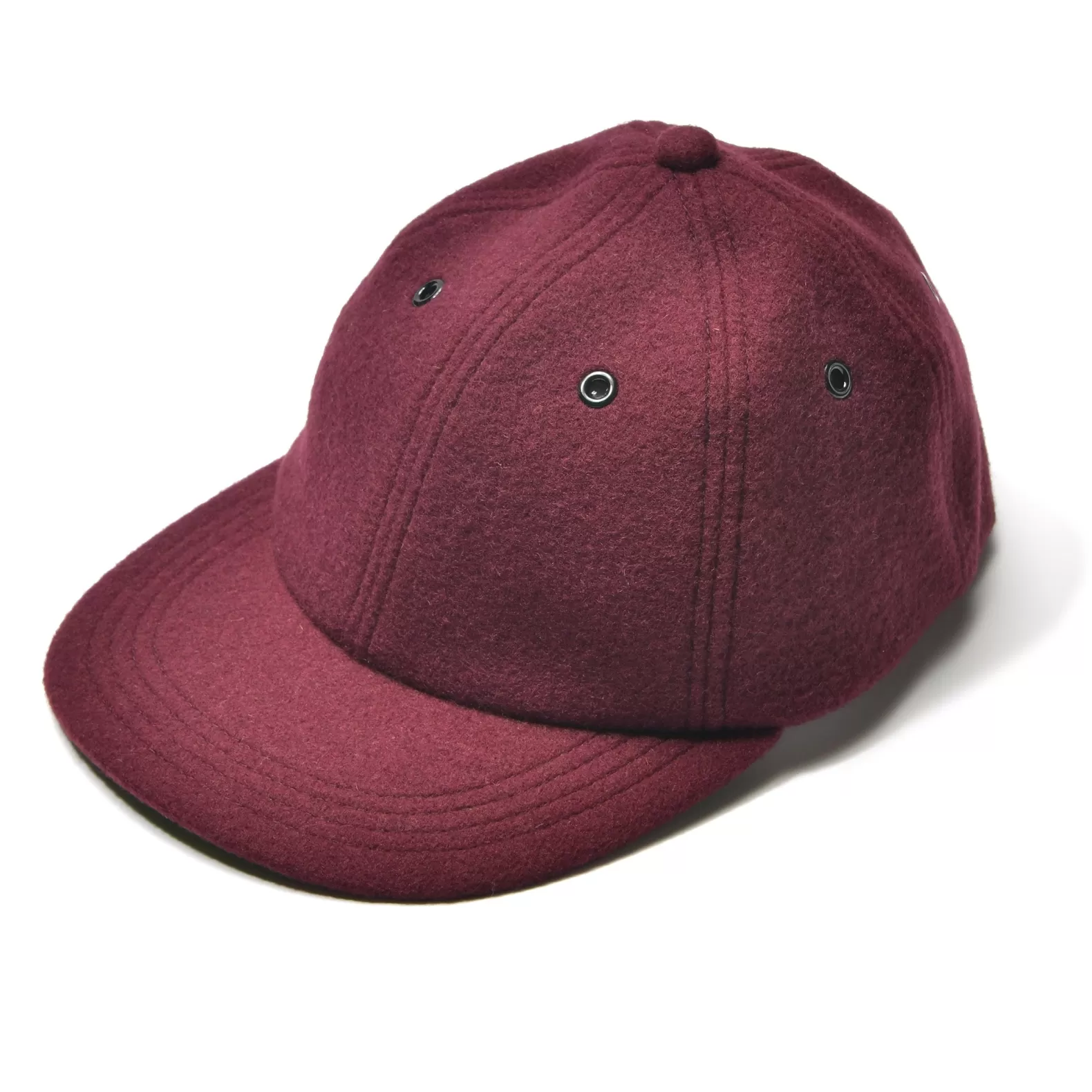 Hats<The Real McCoy's WOOL BASEBALL CAP BURGUNDY