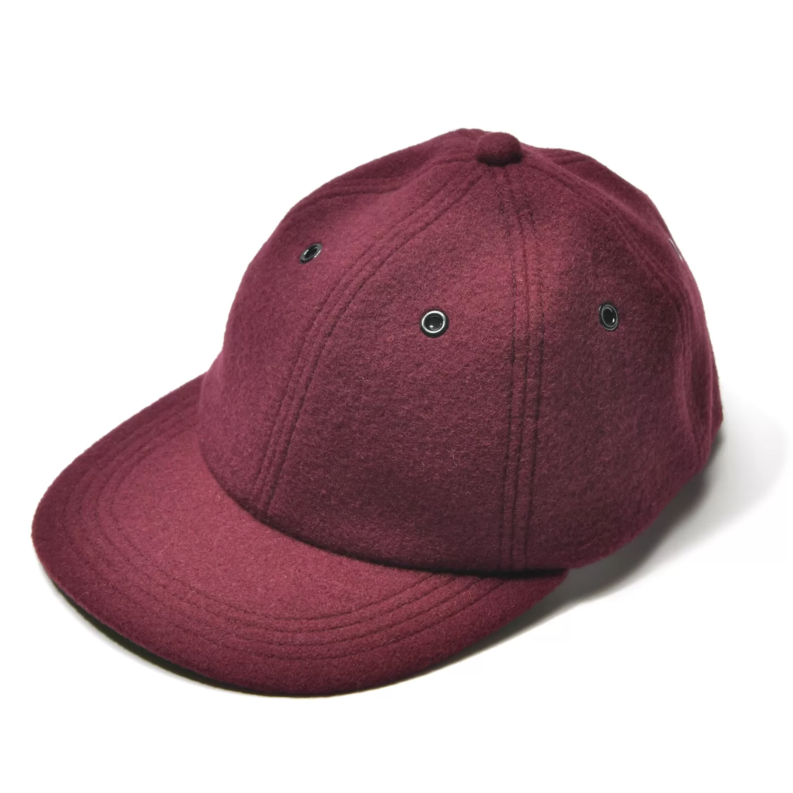 Hats<The Real McCoy's WOOL BASEBALL CAP BURGUNDY