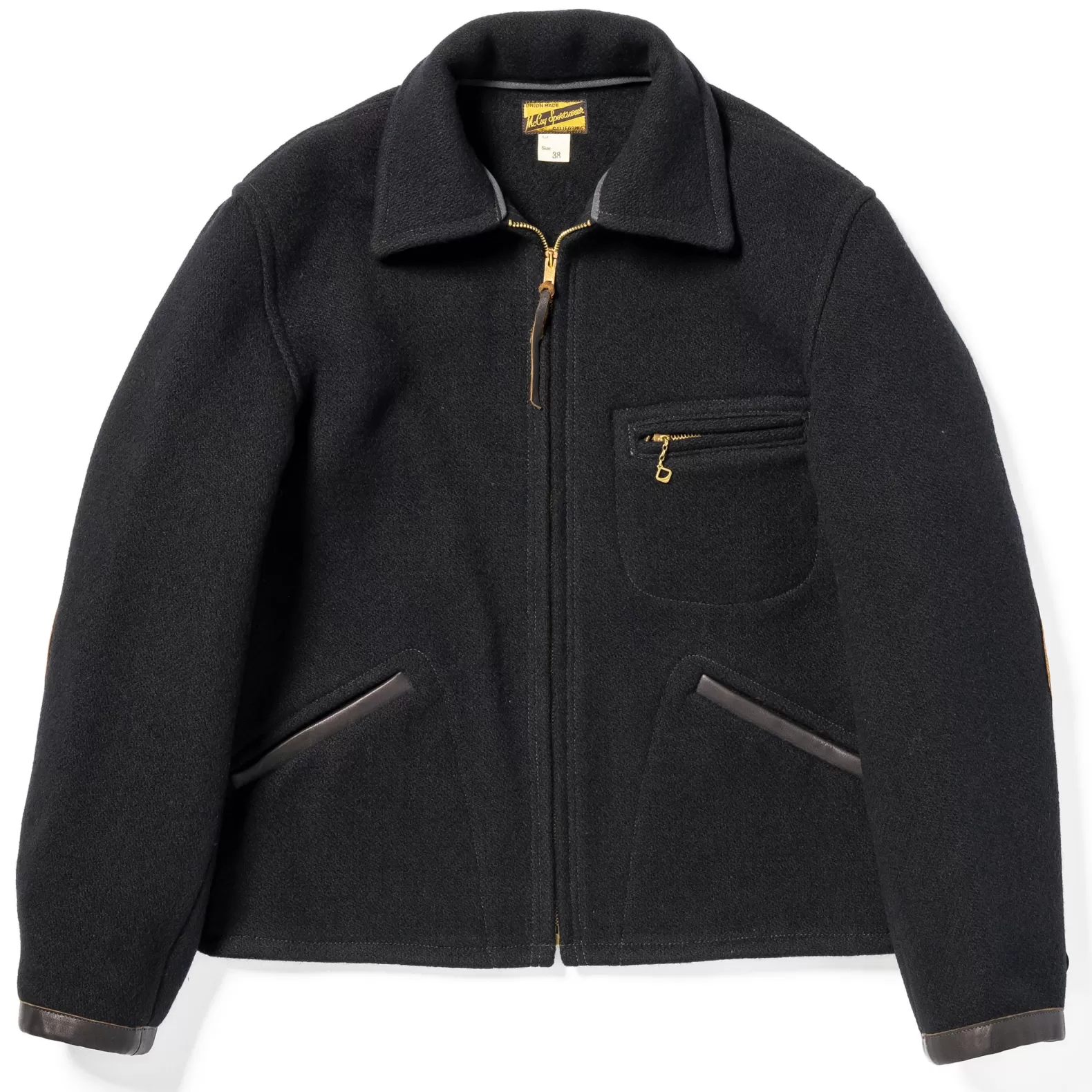 Recreation<The Real McCoy's WOOL FIELD SPORTS JACKET BLACK