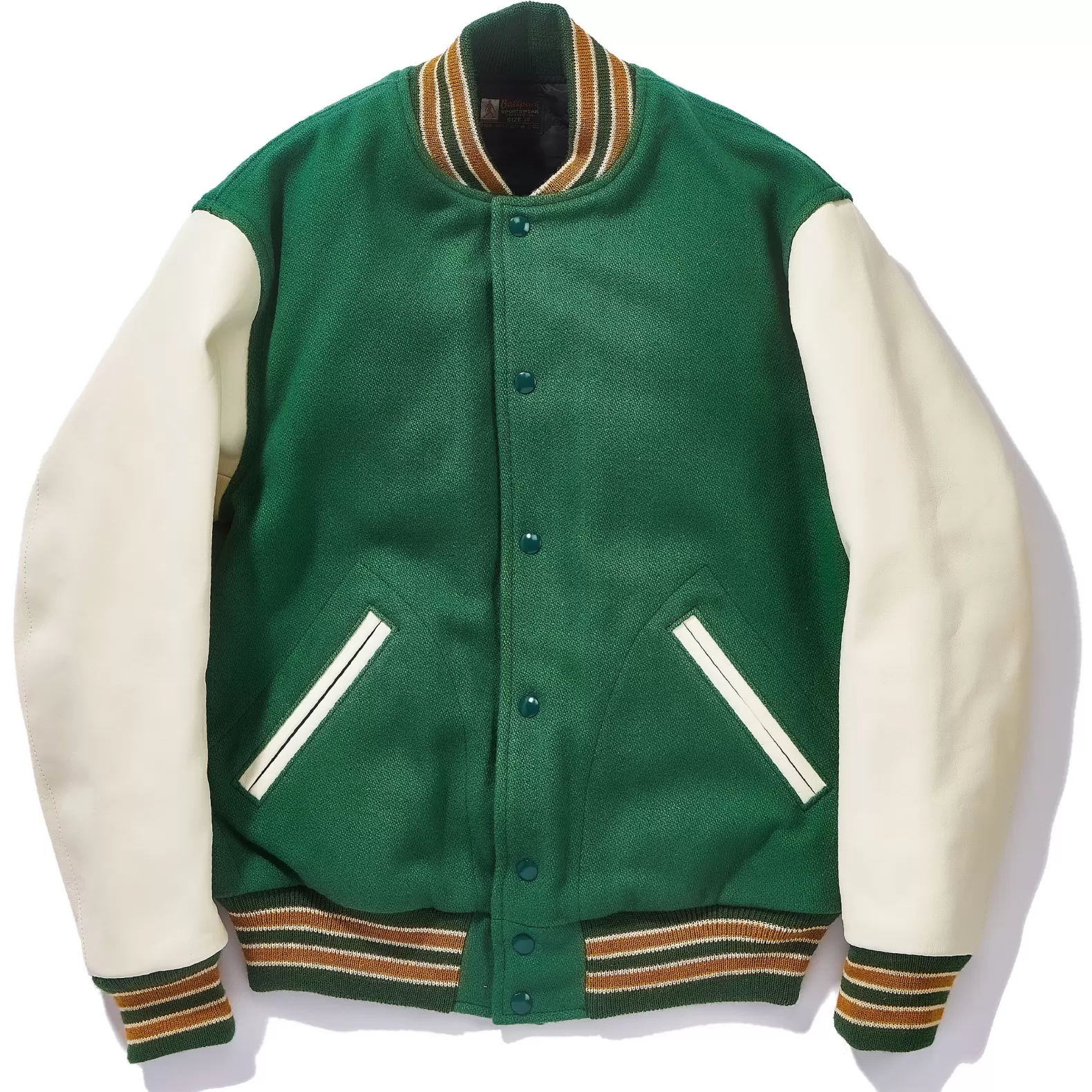 Recreation<The Real McCoy's WOOL VARSITY JACKET SHAMROCK