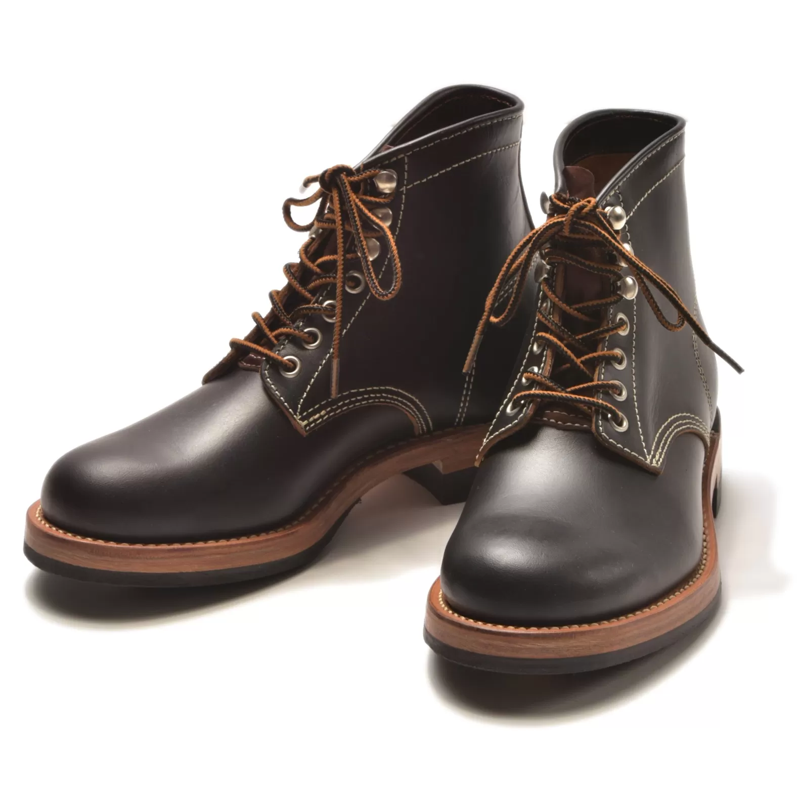 Footwear<The Real McCoy's WORK BOOTS 'BEAR HEAD' Brown