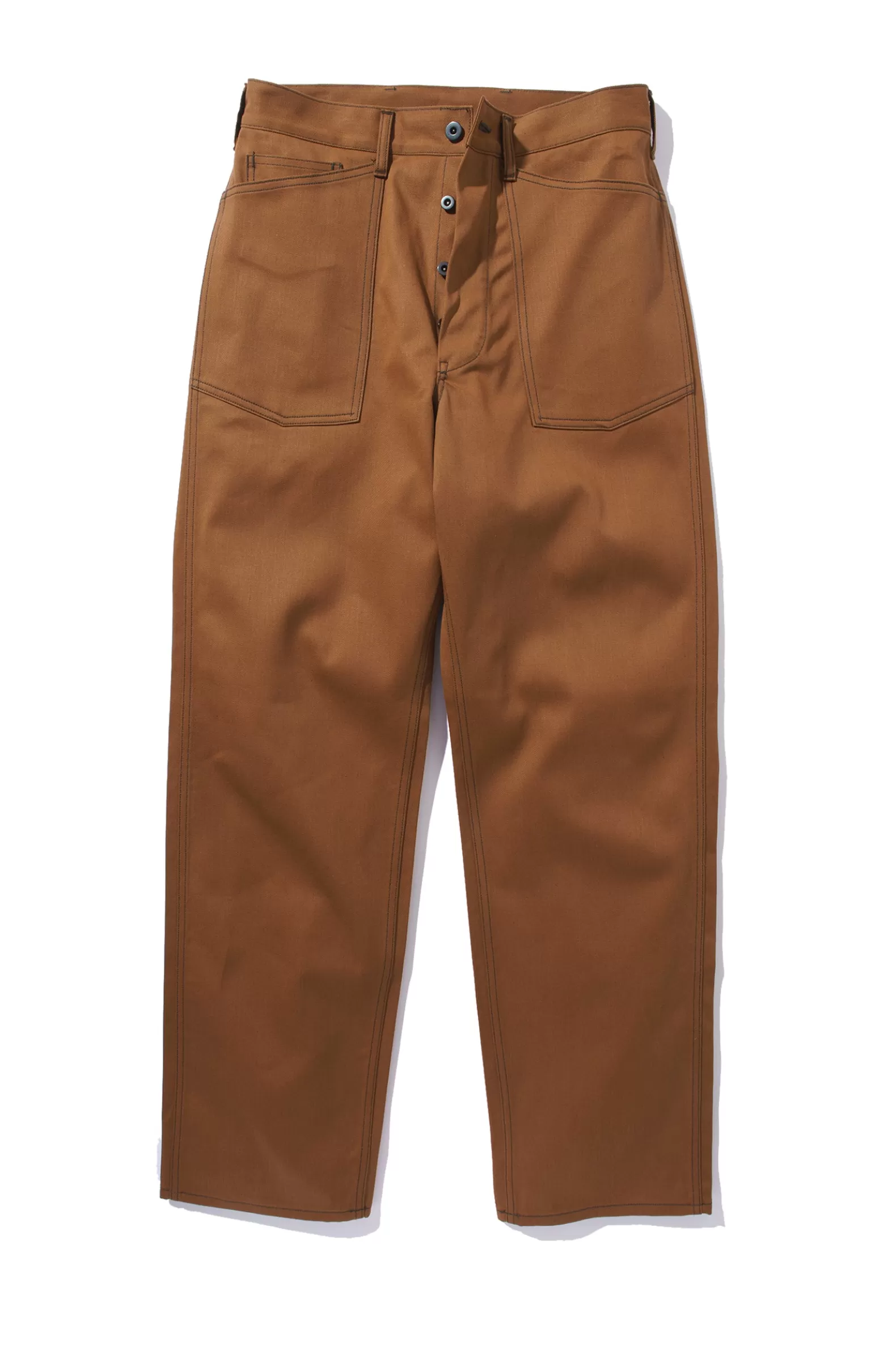 Pants<The Real McCoy's WW1 FATIGUE TROUSERS Brown