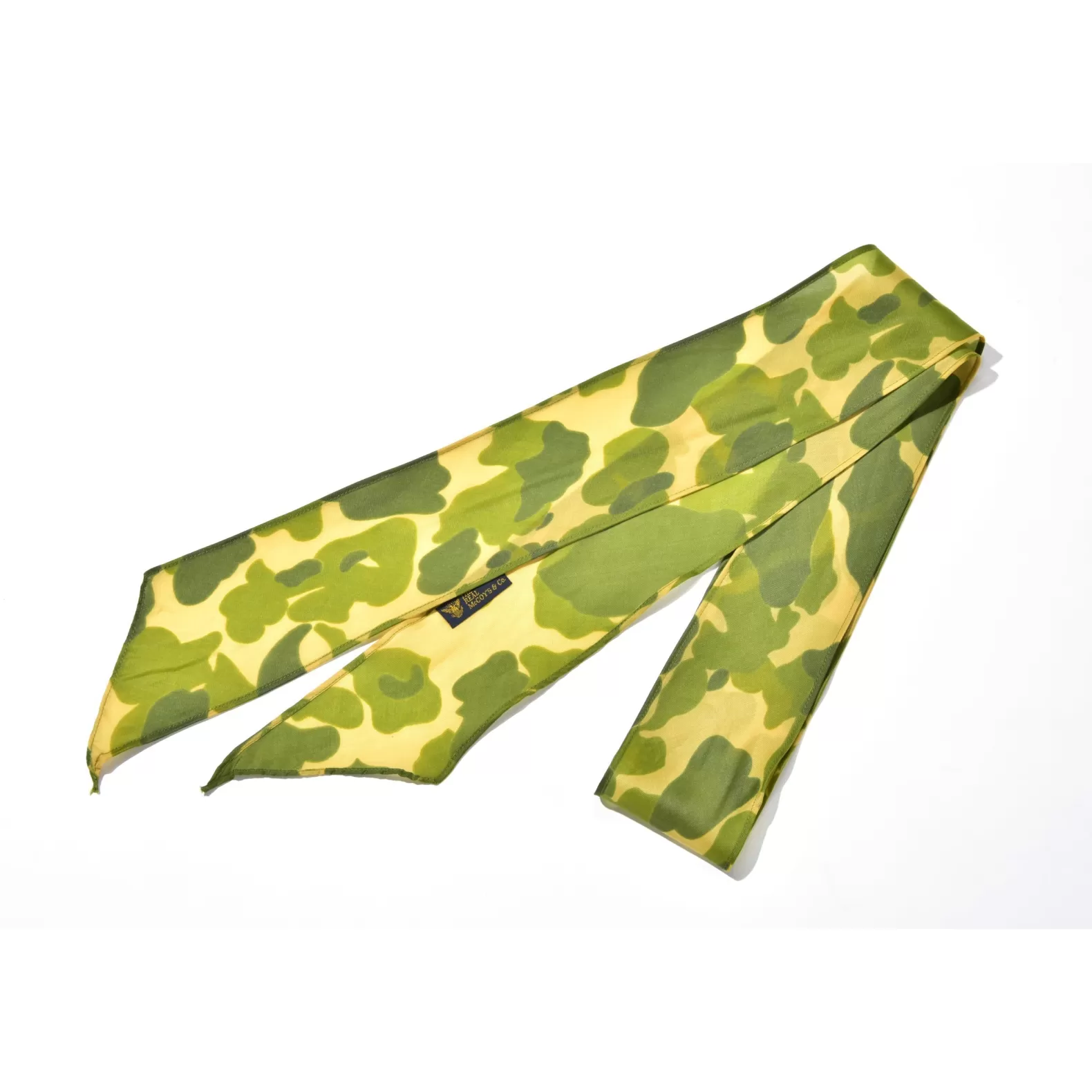 Scarves<The Real McCoy's WW2 PARACHUTE SCARF GREEN