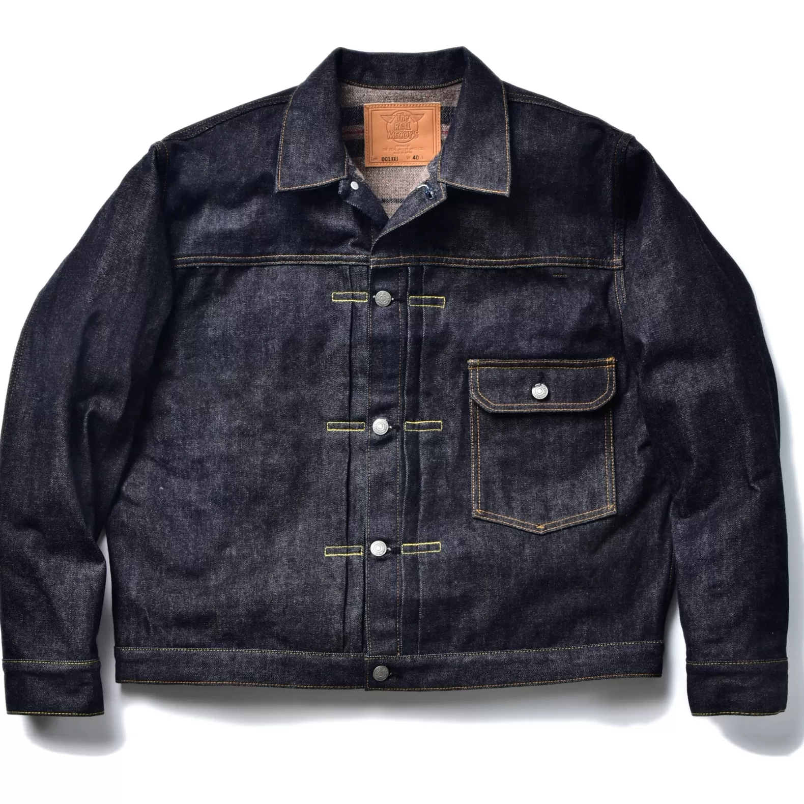 Denim<The Real McCoy's 001XXJ EARLY MODEL / BLANKET LINING INDIGO